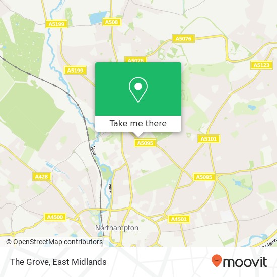 The Grove, 59 Kingsthorpe Grove Kingsthorpe Northampton NN2 6PB map