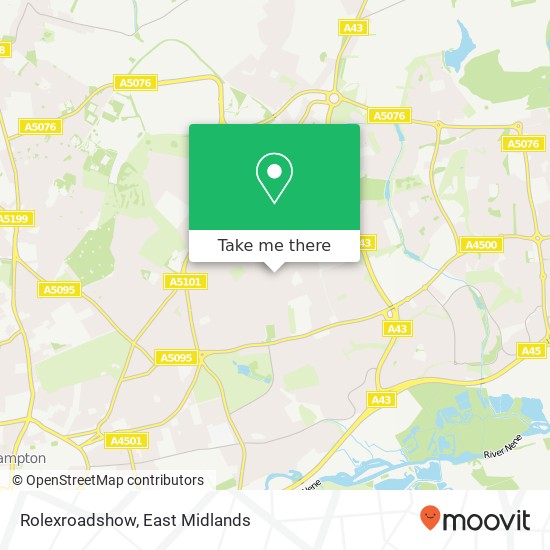 Rolexroadshow map