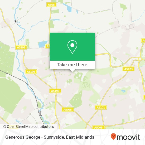 Generous George - Sunnyside, Boughton Green Road Northampton Northampton NN2 7AF map