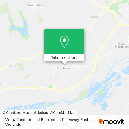 Meraz Tandoori and Balti Indian Takeaway map