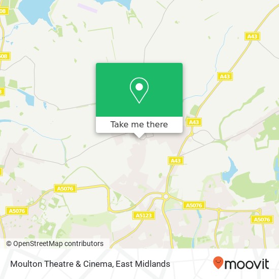 Moulton Theatre & Cinema map