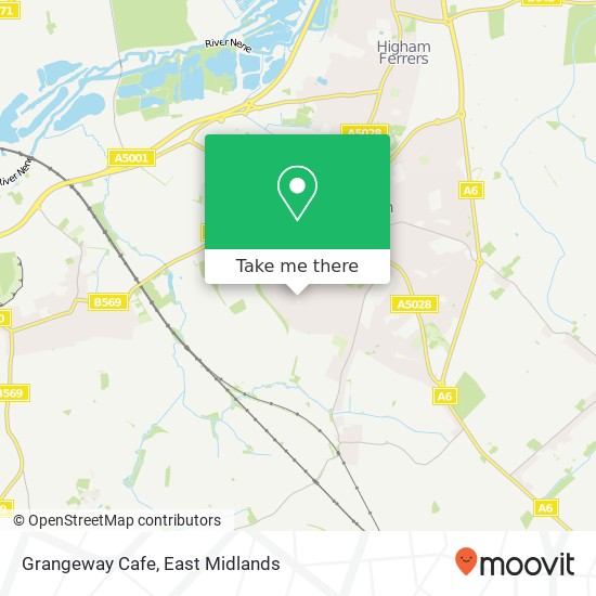 Grangeway Cafe map
