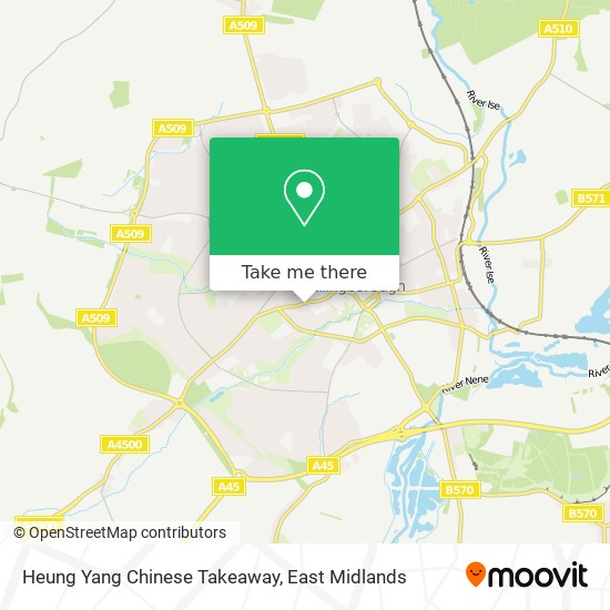 Heung Yang Chinese Takeaway map