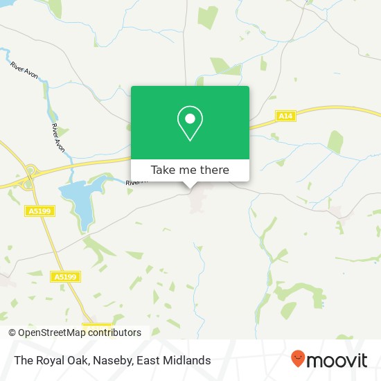 The Royal Oak, Naseby, 22 Church Street Naseby Northampton NN6 6 map