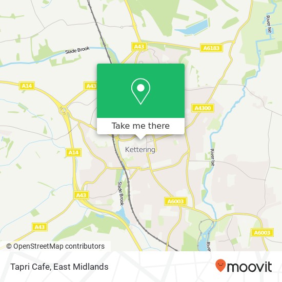 Tapri Cafe, Tanners Lane Kettering Kettering NN16 8 map