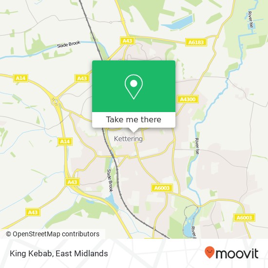 King Kebab, 15 Silver Street Kettering Kettering NN16 0 map