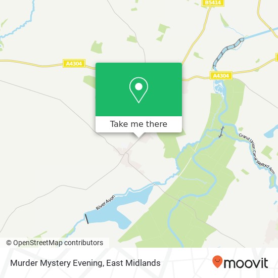 Murder Mystery Evening map