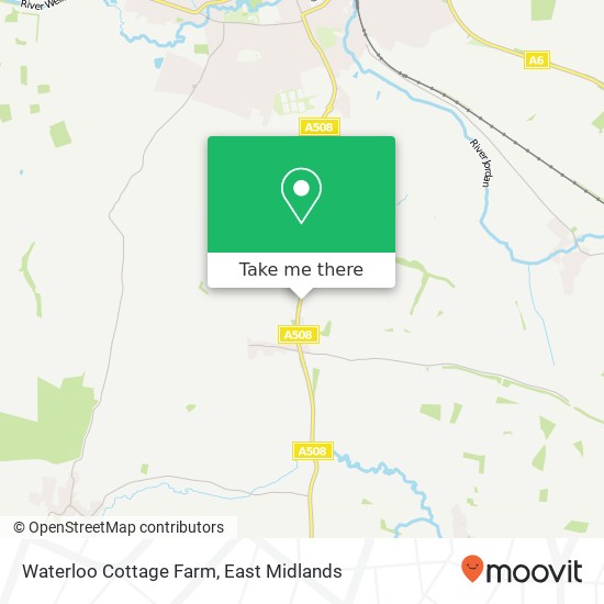 Waterloo Cottage Farm, 34 Harborough Road Great Oxendon Market Harborough LE16 8NA map