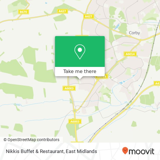 Nikkis Buffet & Restaurant, Danesholme Centre Corby Corby NN18 9 map