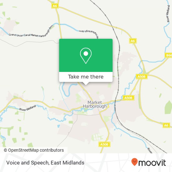 Voice and Speech map