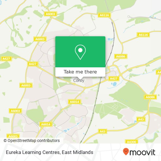 Eureka Learning Centres, Corporation Street Corby Corby NN17 1 map