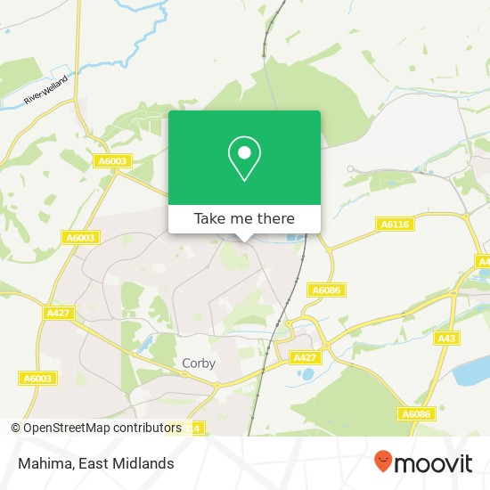 Mahima, 101 Rockingham Road Corby Corby NN17 1JW map