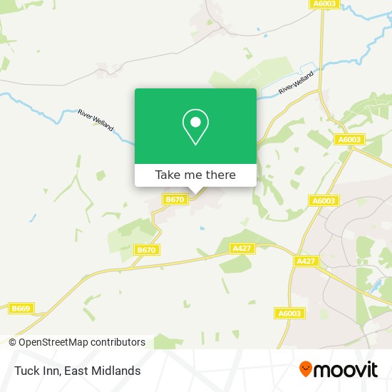 Tuck Inn map