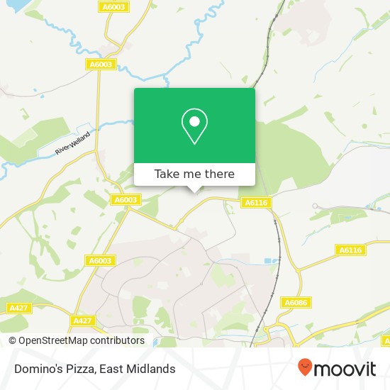 Domino's Pizza, Princewood Road Earlstrees Industrial Estate Corby NN17 4 map