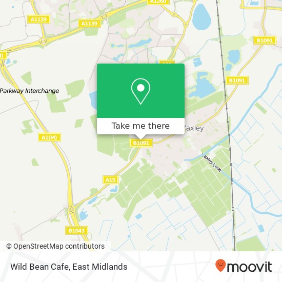 Wild Bean Cafe, London Road Yaxley Peterborough PE7 3 map