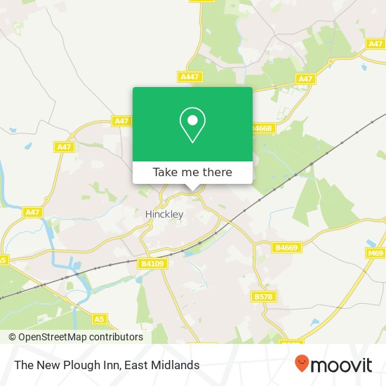 The New Plough Inn map