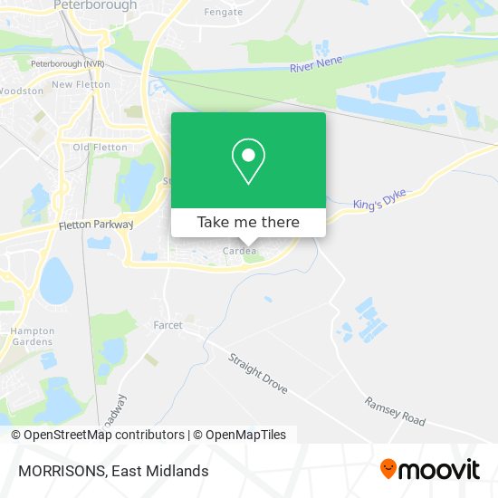 MORRISONS map