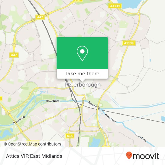 Attica VIP map