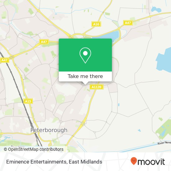 Eminence Entertainments map