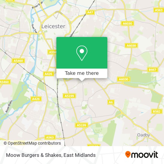 Moow Burgers & Shakes map