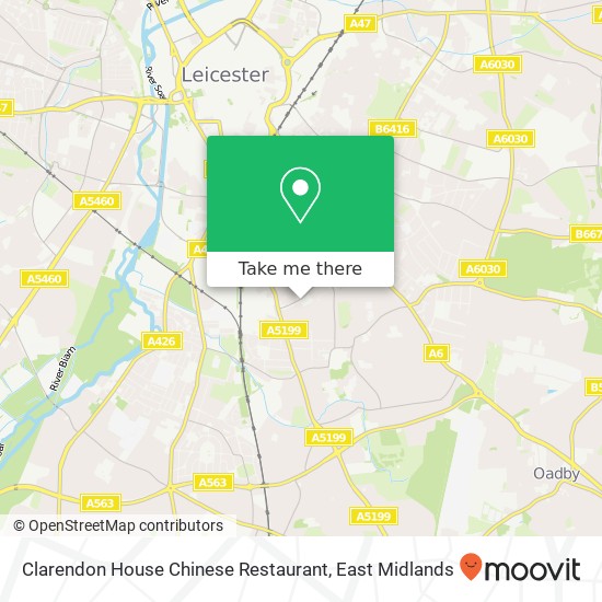 Clarendon House Chinese Restaurant, 198 Clarendon Park Road Leicester Leicester LE2 3 map