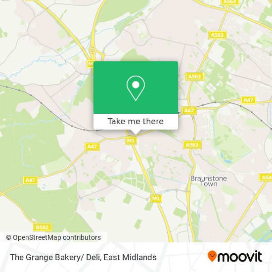 The Grange Bakery/ Deli map