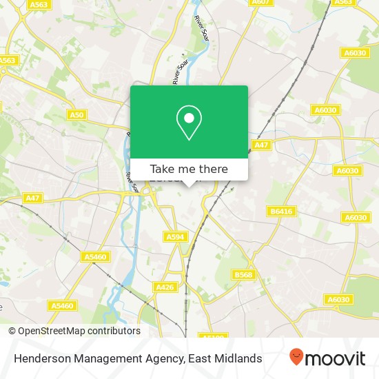 Henderson Management Agency map