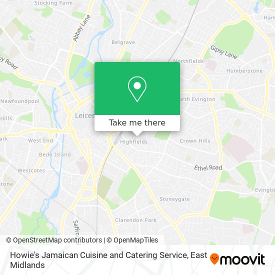 Howie's Jamaican Cuisine and Catering Service map