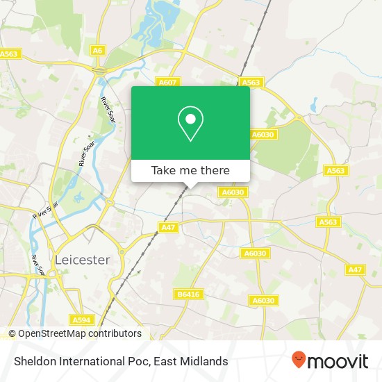 Sheldon International Poc, 1 Lunsford Road Leicester Leicester LE5 0 map