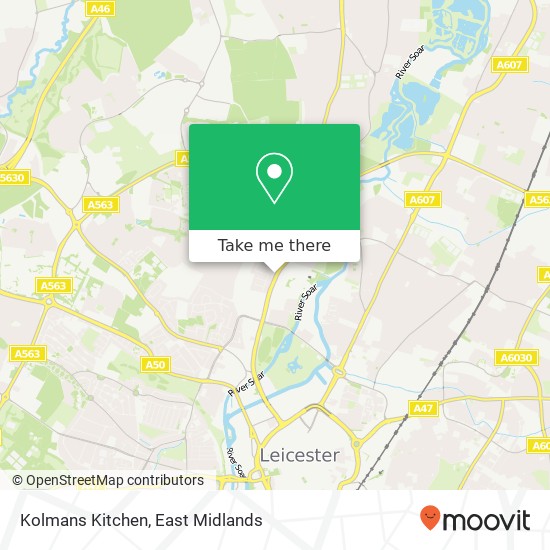 Kolmans Kitchen, 204 Abbey Lane Leicester Leicester LE4 0 map