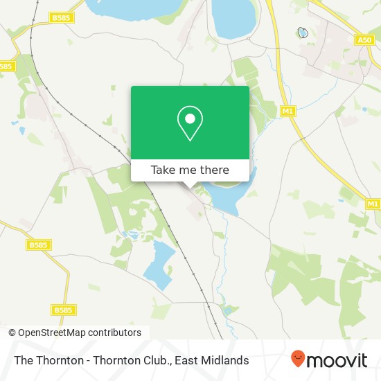 The Thornton - Thornton Club. map