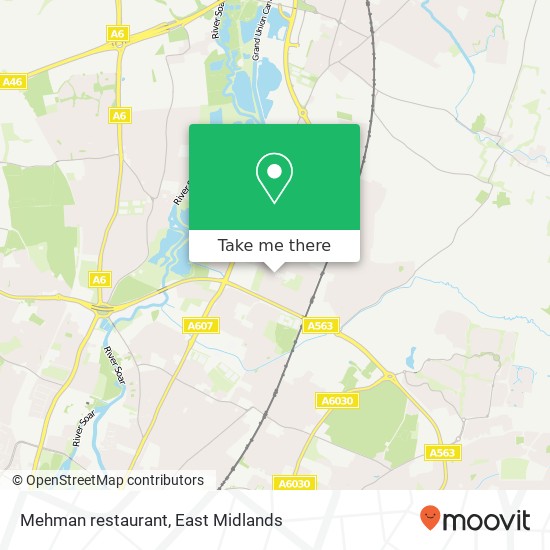 Mehman restaurant map