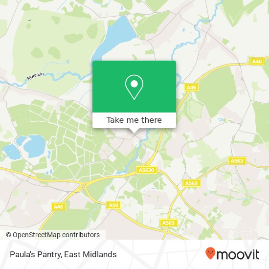 Paula's Pantry, 15 The Nook Anstey Leicester LE7 7 map