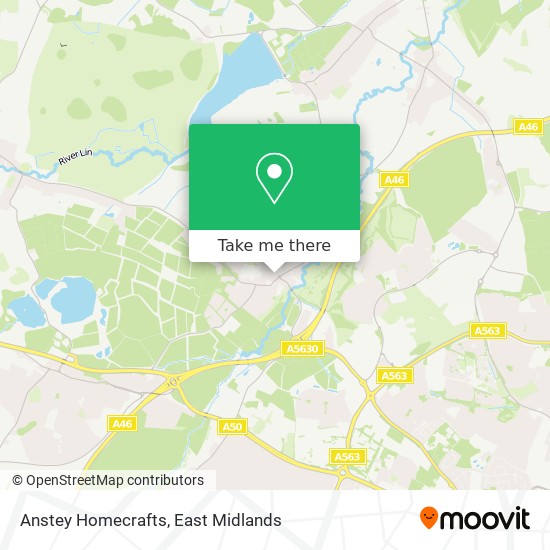 Anstey Homecrafts map