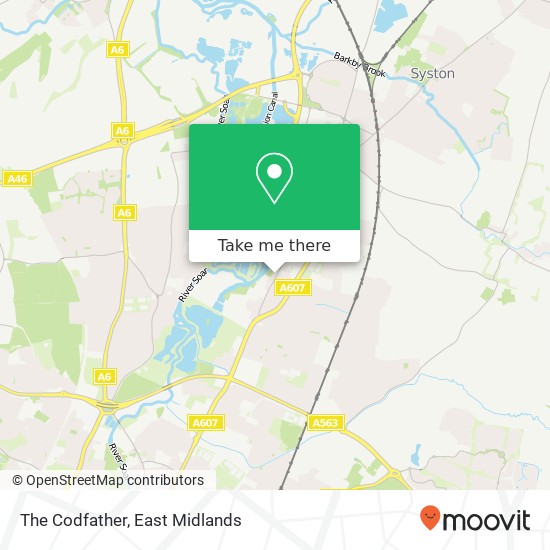 The Codfather, 730 Melton Road Thurmaston Leicester LE4 8ED map