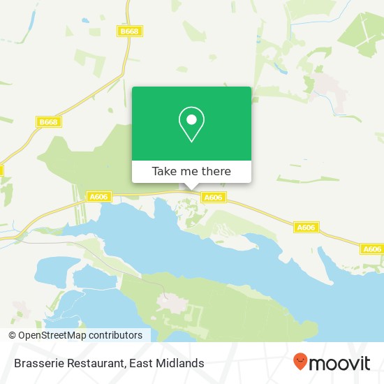 Brasserie Restaurant, A606 Oakham Oakham LE15 8 map