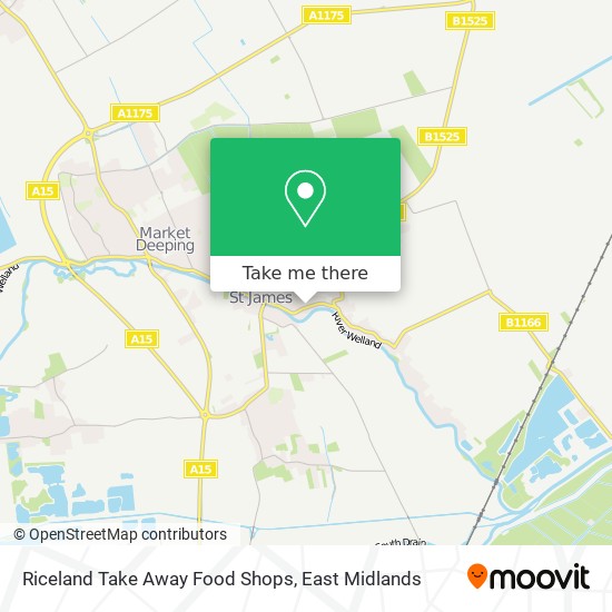 Riceland Take Away Food Shops map