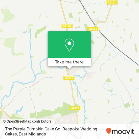 The Purple Pumpkin Cake Co. Bespoke Wedding Cakes, Coppice Road Ryhall Stamford PE9 4HY map