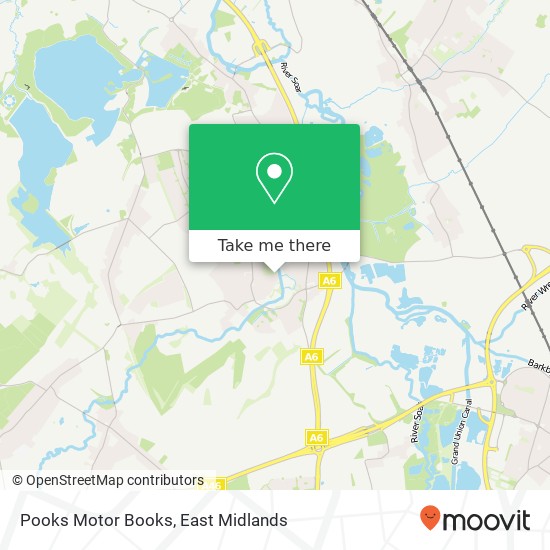 Pooks Motor Books map