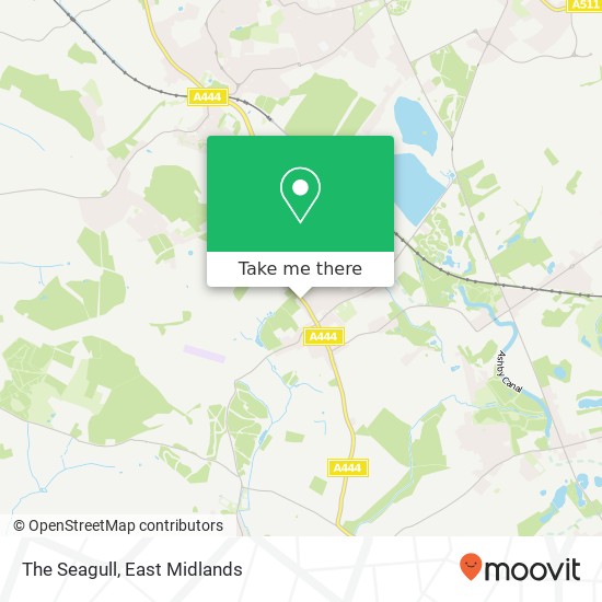 The Seagull, 67 Burton Road Overseal Swadlincote DE12 6JJ map