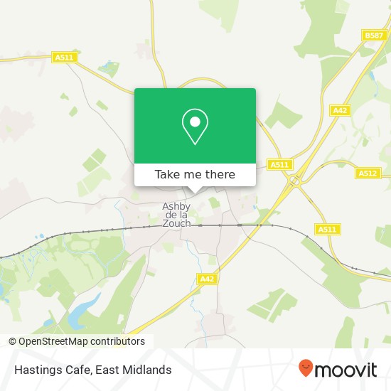 Hastings Cafe, Market Street Ashby-de-la-Zouch Ashby-de-la-Zouch LE65 1 map