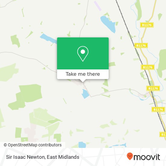 Sir Isaac Newton map