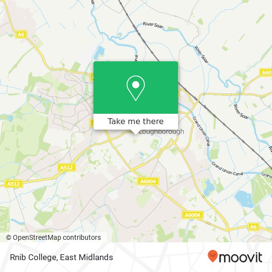 Rnib College, Hickling Court Loughborough Loughborough LE11 3 map
