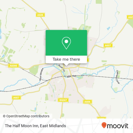 The Half Moon Inn map