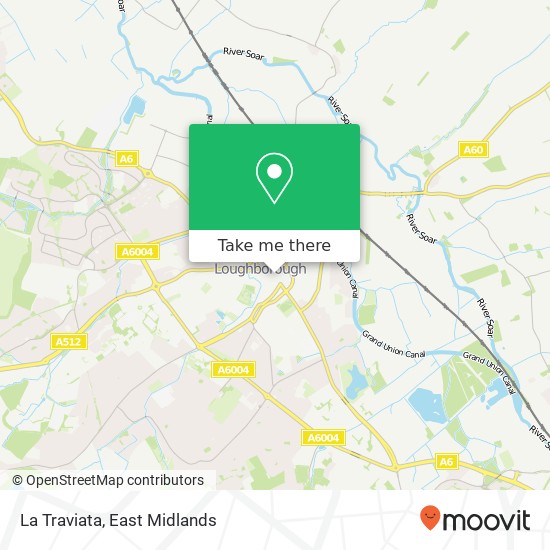 La Traviata, High Street Loughborough Loughborough LE11 2 map