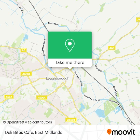 Deli Bites Café map