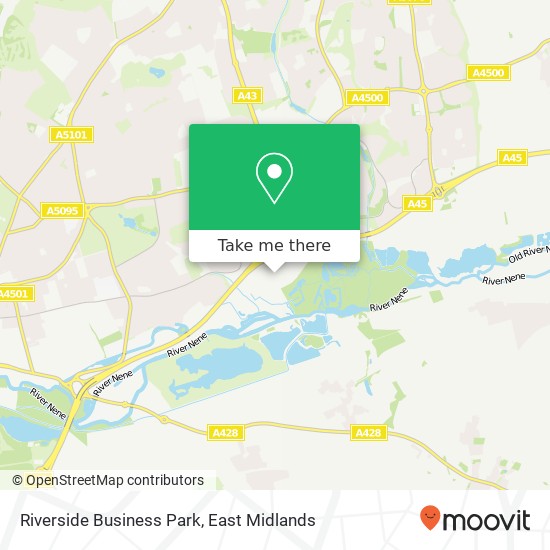 Riverside Business Park map