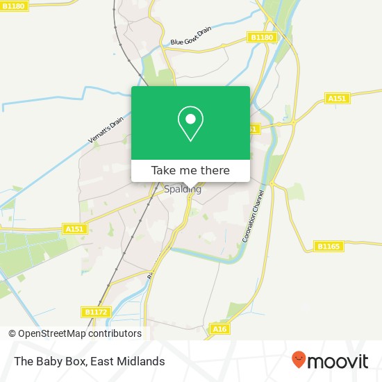 The Baby Box, 7A Herring Lane Spalding Spalding PE11 1 map