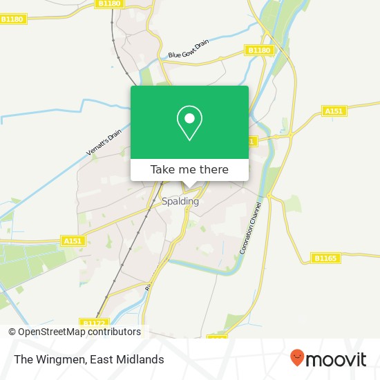 The Wingmen, 22 Westlode Street Spalding Spalding PE11 2 map