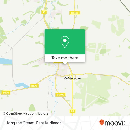 Living the Cream, 18 Woodlands Drive Colsterworth Grantham NG33 5NH map